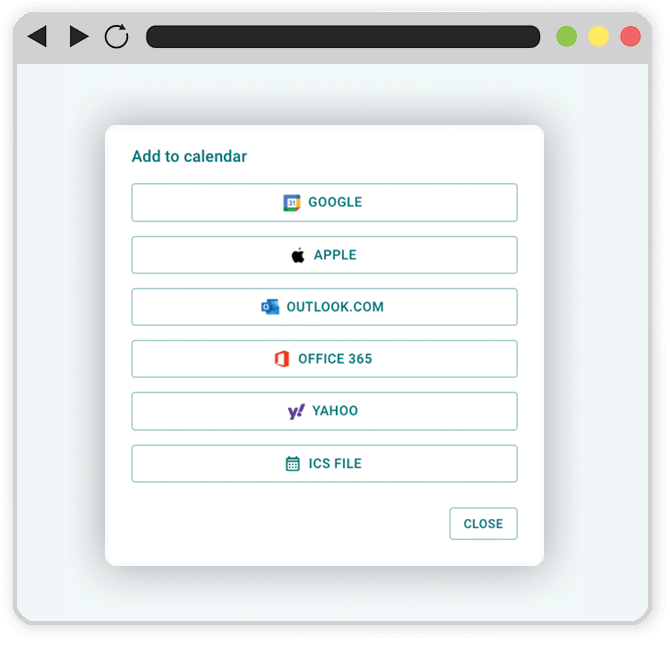 Screenshot2 of ministry scheduling software with location options