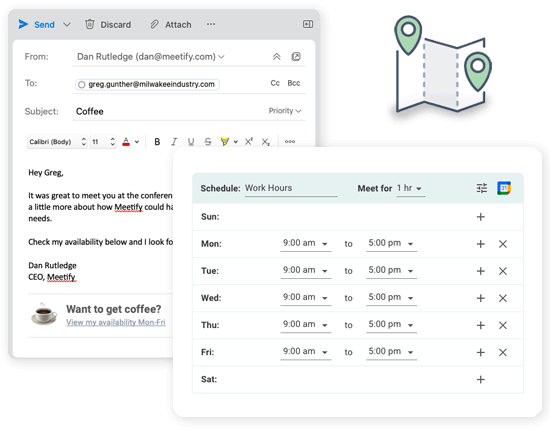 Create appointment links or booking links